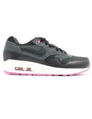 Nike AIR MAX 1 Essential Women Sneakers Anthracite/Red Violet/Black 599820-005 (SIZE: 6.5)