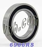 6906RS Bearing 30x47x9 Sealed Ball Bearings