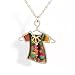 Patchwork Dress Necklace from the Artazia Collection #202 GN ONK