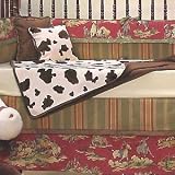 Buck-A-Roo Crib Quilt by Banana Fish