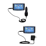 Essential Kit for the Magellan Maestro 3200 - includes Car and Wall Charger with Rapid Charge Technology - Gomadic Brand w/ TipExchange Technology
