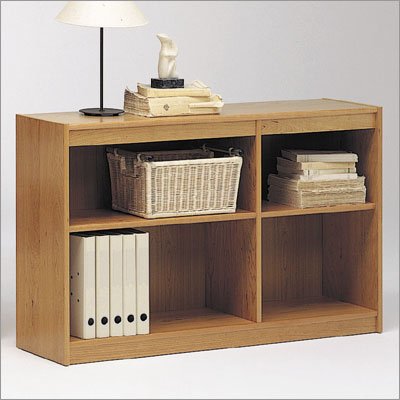 Tvilum-Scanbirk 65050-54 Classic Soft 30" H Double Shelf Bookcase Finish: Light Cherry