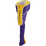 NCAA LSU Tigers Purple-Gold Individual Driver Headcover