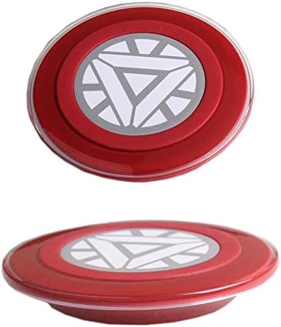 Three Stone Wireless Charger PAD Type Suitable for Samsung Galaxy S6/S6 edge etc. QI STANDARD Compatible (Iron Man)