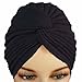Luxury Divas Radiant Pleated Turban Bathing Cap