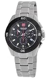 Swiss Military Hanowa Men's 06-5130-04-007 Stratos Chronograph Black Dial Watch