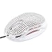 USB Optical Scroll Wheel Silver Crystal Rhinestone Computer Mouse