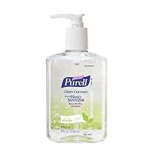 PURELL 9691-12 Advanced Green Certified Instant Hand Sanitizer, 8 fl. oz. Pump Bottle (Case of 12)