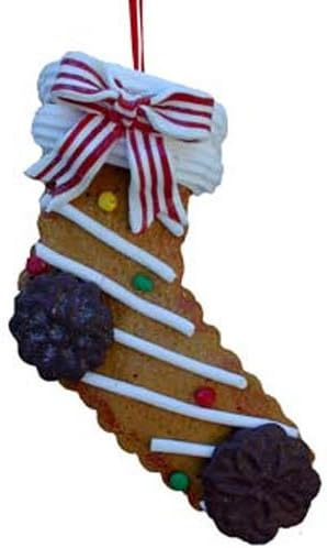 Ginger Cane Cookie Stocking Ornaments [3636A]