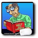 Londons Times Funny Medicine Cartoons - Help For Dyslexia - Mouse Pads