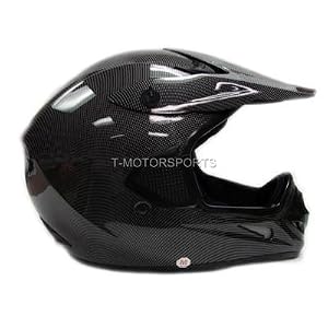 Carbon-Fiber-Motocross-Dirt-Bike-MX-ATV-Off-Raod-Helmet-DOT-X-Large-