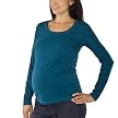 Liz Lange&reg; for Target&reg; Basic Long Sleeve Scoop Neck Tee - Teal