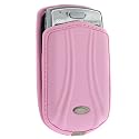 Universal Large Eva Pouch Case with Belt Clip - Pink for AT&T Samsung i907 Epix