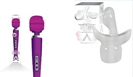 Bodispa the Wonder Wand Rechargeable Massager Plus+Free G Tip Wonder Wand Attachment