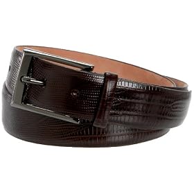 Fullum & Holt Lizard-Print Belt