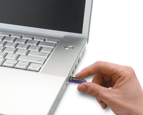 Verbatim TUFF 'N' TINY 8 GB USB 2.0 Flash Drive 96816 (Purple)