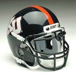 Kansas Jayhawks Schutt Full Size Replica Helmet - College Athletics Sports Merchandise