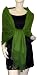 Pure Pashmina Shawl Burnt Olive 3 Ply