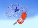 American Diagnostic Corporation 4056 ADSafe Plus Black CPR Face Shield