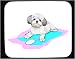 Mouse Pad with blanket, shit-zu, dog, mirror