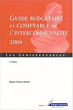 Guide budgetaire et comptable de l'intercommunalit�