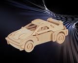 Puzzled F-20 Sm 3D Natural Wood Puzzle