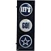 Dallas Cowboys Wall Mountable Flashing Let's Go Light