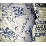 ROSEMARY BLUE QUILT AND/OR SHAM (SEE OPTIONS)