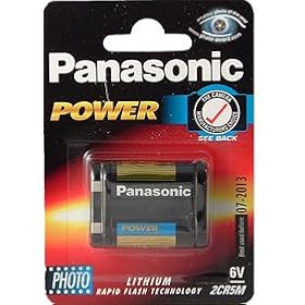Panasonic Photo Lithium Battery 2CR5L x 1