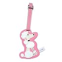 Poodle Luggage Tag