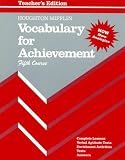 Vocabulary for Achievement: 5th Course