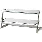 2-Shelf Lunar Series Video Table - Gray