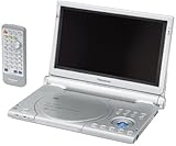 Panasonic DVD-LA95-S ポータブルDVDオーディオ/ビデオプレーヤー (シルバー)