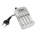 ARCAS - Chargeur pour 1 ou 4 accus AA / AAA NiMh / NiCd
