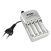 ARCAS - Chargeur pour 1 ou 4 accus AA / AAA NiMh / NiCd