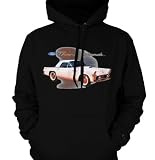 1955 Ford Thunderbird Mens Sweatshirt, Officially Licensed Ford Motor Company T-Bird Mens Pullover Hoodie
