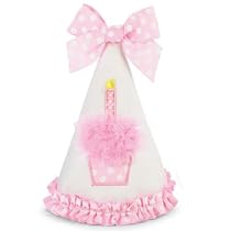 Mud Pie Baby Birthday Pink and White Hat, Cupcake
From Mud Pie

