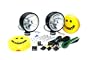 KC HiLiTES 634 Daylighter - 6 In Black 130w Driving Beam Off Road Light System (Pair)