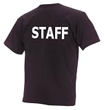 STAFF on 100% Heavy Cotton T-Shirt - (Adult & Youth) (32 colors)