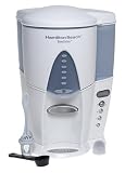 Hamilton Beach 47221 12-Cup BrewStation with Water Filter, White