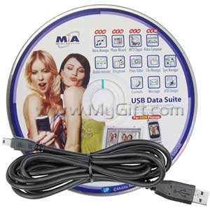 Premium Motorola RAZR2 V8 V9 V9m Charging USB Data Cable + Software Kit! Use this advanced data cable and fully functional software to access all your phones capable data, pictures, ringtones, vidoe, messages, contacts, phonebook information! (For Verizon Sprint Alltel T-Mobile SprintPCS Carriers)