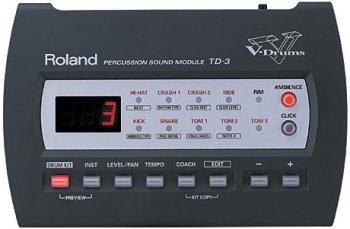 Roland TD-3 Electronic V-Drum Sound Module Brain