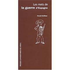 Les mots de la guerre d'espagne