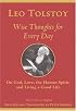 Wise Thoughts for Every Day: On God, Love, Spirit, and Living a Good Life