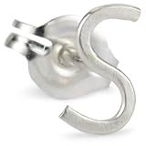 Melissa Joy Manning Alphabet Silver Initial S