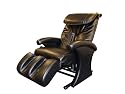 Body Relaxer HX-2000 Luxury Shiatsu Memory Foam Massage Lounger, Black