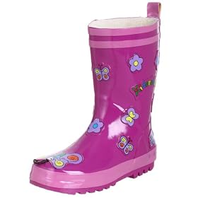 Kidorable Toddler/Little Kid Butterfly Rain Boot