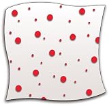 Transparent Bag - Bitty: Red Dots