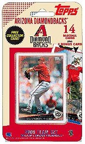 Topps MLB Baseball Cards 2009 Arizona Diamondbacks 14 Card Team Set