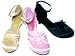 Girls Satin Ankle Strap Formal Wedding Dress Shoes